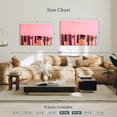 thumbnail image 4 of Elephant Stock Hair Tools On Pink Wall Art - Horizontal Canvas Wall Art - Lobby Wall Decor - Fashion And Beauty Canvas - Pink And Black Decor - 39" x 26", 4 of 8