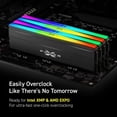 thumbnail image 2 of XPOWER Zenith RGB - DDR5 - kit - 64 GB: 2 x 32 GB - DIMM 288-pin - 3000 MHz / PC5-48000 - CL30 - 1.35 V - unbuffered - on-die ECC - black, 2 of 4