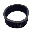 thumbnail image 4 of Tignapoo High-Performance Blue Steel Mesh Round Air Filter for Enhanced Airflow, 14x5 Inches, Lightweight Design at 890g, 4 of 6