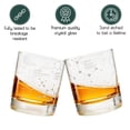 thumbnail image 3 of Greenline Goods Whiskey Glasses - 10 oz Tumbler Gift Set – Science of Whisky Glasses (Set of 2) Etched with Whiskey Chemistry Molecules | Old Fashioned Rocks Glass, 3 of 5