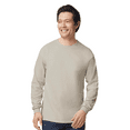 thumbnail image 5 of Gildan Ultra Cotton Crewneck T-Shirt for Men, Long Sleeve Classic Fit Sand Tee, 3XL, 5 of 6