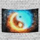 thumbnail image 1 of Tapiz Yin Yang de Hielo y Fuego ABPHQTO decoración 128x150 cm, 1 of 4