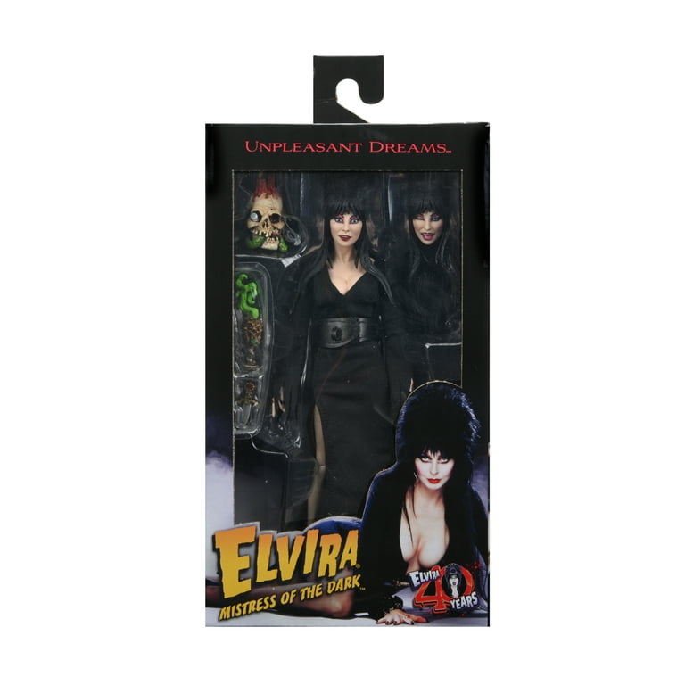 Elvira 8” Action Figure - Horror Collectibles, Fully