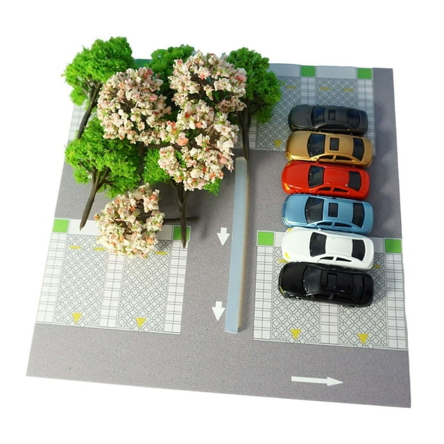 Kits de paisaje de escala para construcción de estacionamiento perfke Edificio de estacionamiento