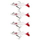 thumbnail image 5 of 4 Uds. Señuelos de pesca suaves Kusrkot para trucha lubina salmón Señuelos de pesca de plomo blando, 5 of 8
