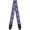 Blue White, variant on Buckle-Down Guitar Strap, Geometric Pattern Multi Color, 2 Inches Wide