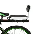 thumbnail image 4 of Bike Rear Seat,Rear Seat Leather Soft Cushion Seat Bike Mtb Bike Mtb Pu Soft Cushion Rear Seat Children Seat With Rest Mtb Pu Leather Pu Leather Soft Rear Frame Seat, 4 of 7
