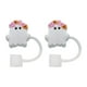 thumbnail image 1 of 2 piezas de adornos para pajitas, accesorios para vasos, reutilizables, regalo de Halloween, divertido para fiestas Guirnalda, 1 of 9