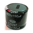 thumbnail image 3 of 150uF 450V Audio Aluminio Electrolito Cap 105'C Radial 25 X 30mm Duradero, 3 of 8