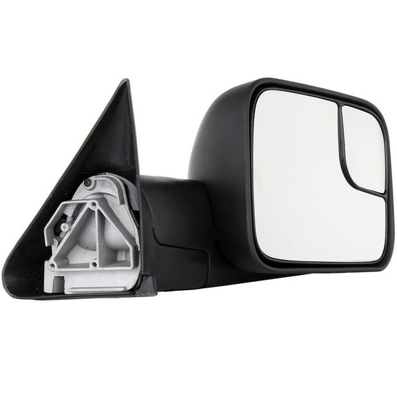 ECCPP Towing Mirror, High Performance Right Passenger Side Exterior Automotive Mirror with Manual Operation Flip up Convex Glass for Dodge Ram 1500 2500 3500 1994-2001