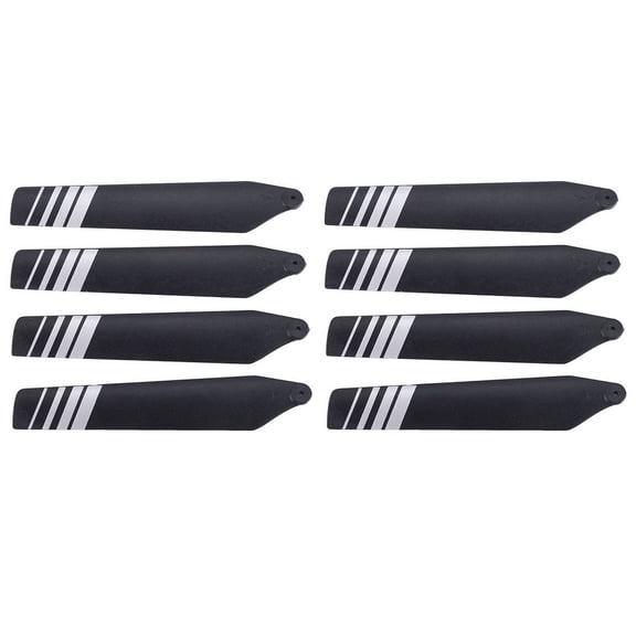 8Pcs C127 Main Blade for Stealth Hawk Pro C127  RC Helicopter Airplane Drone Spare Parts Accessories