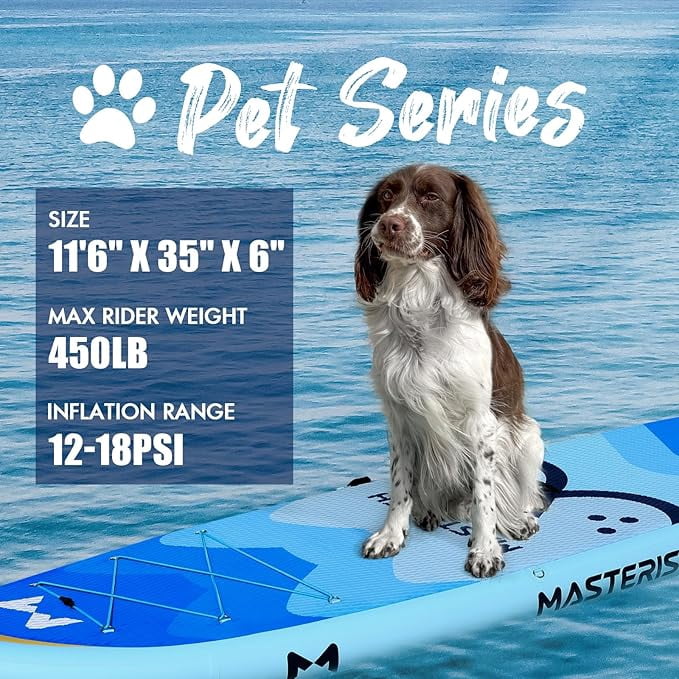 Inflatable Stand Up Paddle Boards with Premium SUP Paddle Board Accessories，10'8'' Paddle Boards Water Ripple Design,Wide Stable Non-Slip Comfort Deck for Adult & Youth
