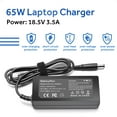 thumbnail image 6 of 65W 18.5V 3.5A Adapter Laptop Charger for HP Pavilion DV4 DV6 G6 G7, ProBook 4410s 4530s 6450b 6550b, EliteBook 740 750 820 840 G1 G2, Compaq Presario CQ32 CQ45 CQ56 CQ60 CQ70 PPP009L PA-1650-02HC, 6 of 7