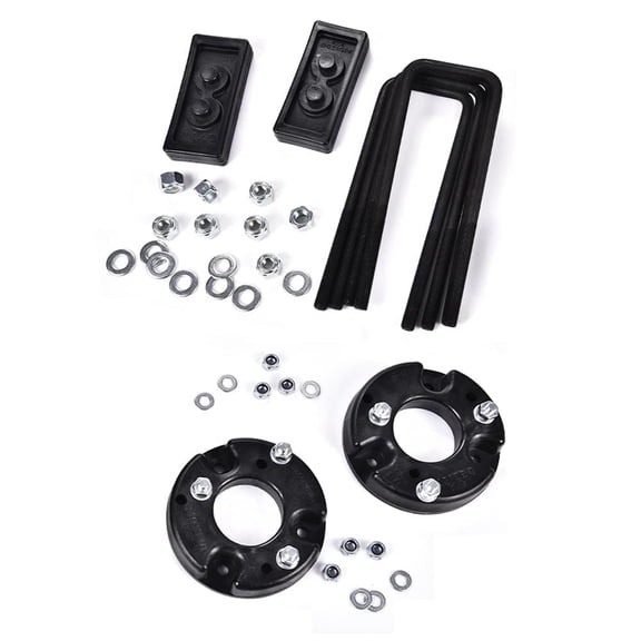 CROSSDESIGN Black 2" Full Leveling Lift Suspension Kit Fit For 2009-2020 Ford F150