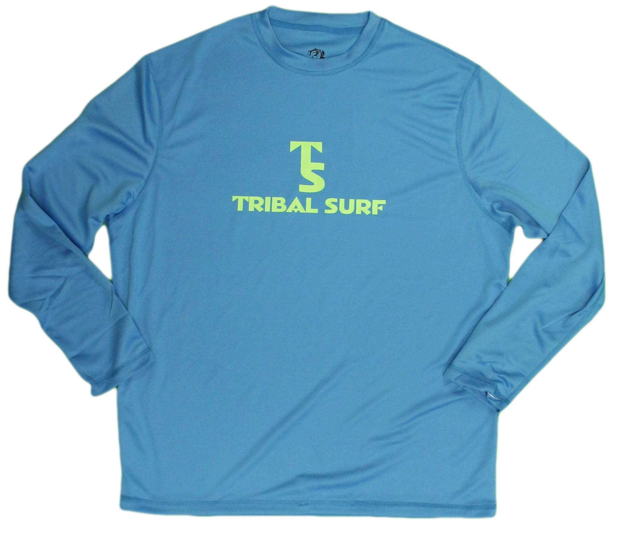 Tribal Surf Men's Loose Fit Long Sleeve UPF 50 (SPF 50) Rash Guard Surf