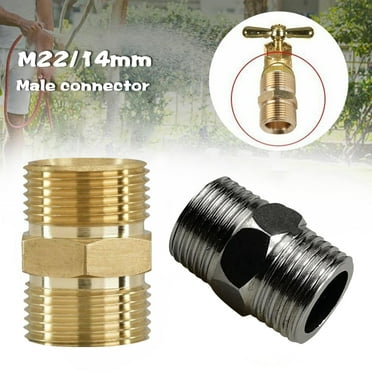 SHAPERME M22/14mm To Male Adapter Connector Power Pressure Washer Hose-Outlets Kie