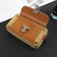 thumbnail image 3 of Redempat Male Card Holder Bags Leather And Large Capacity For All Essentials Gift For Friends Man Hand Bag black+transverse, 3 of 6
