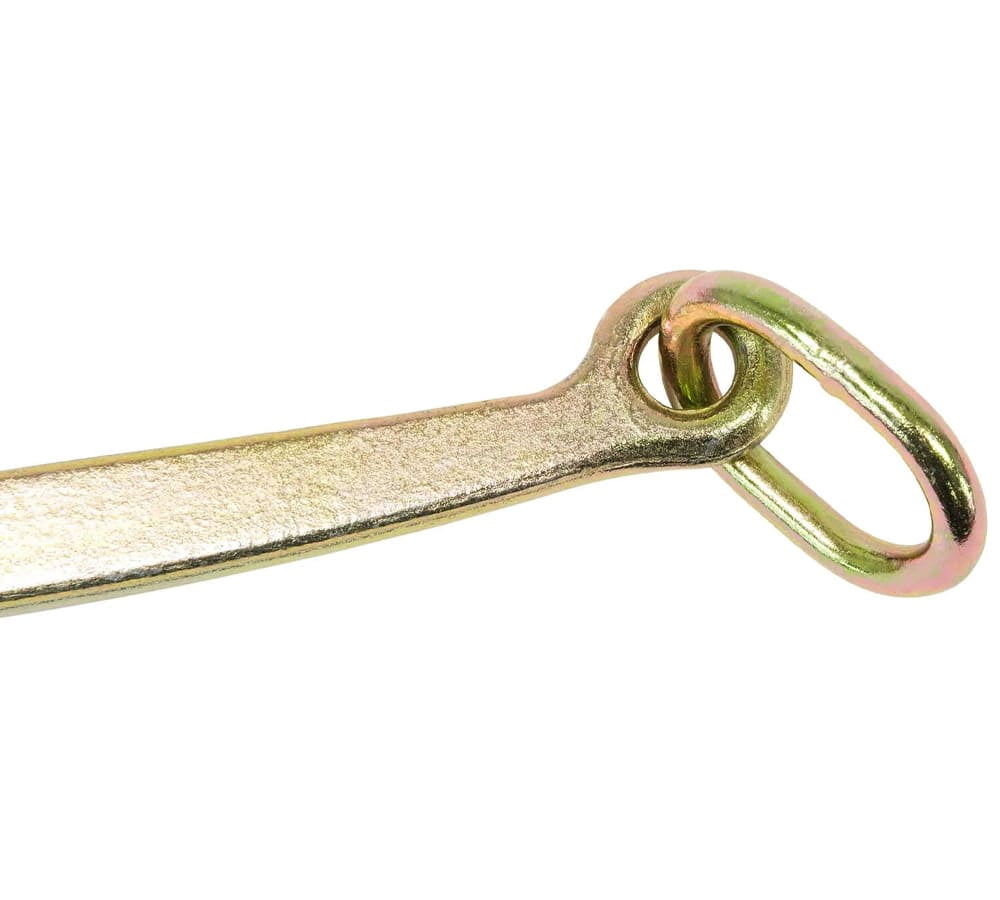 15" Inch J Hook Heavy Duty Grade G70 Tow Axle Strap Wrecker Roll back Clevis 5400#