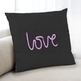 thumbnail image 1 of Ahgly Company Neon Neon Coussin Intérieur, 18 Pouces par 18 Pouces, 1 of 6