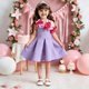 thumbnail image 4 of Vestido de Cumpleaños para Niñas Color Sólido sin Mangas Correa de Hombro Vestido de Princesa Falda Plisada de Moda, 4 of 5