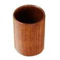 thumbnail image 2 of Wood Kitchen Utensil Holder, Counter Top Cooking Tools Cup, Round Wooden Cutlery , 3 Sizes to Choose - L, 2 of 6