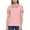 Pink, variant on BUIGTTKLOP Summer Short Sleeve Shirts for Women Collared V Neck Work Dressy Tops Loose Fitted Business Casual Outfits