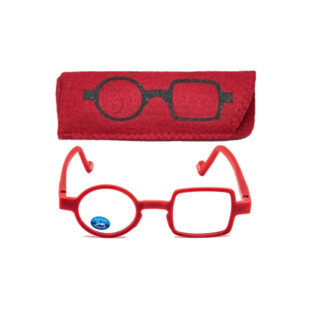 Aptica Pop Art Donald - Anti Blue Light Reading Glasses +2.50 - Unisex Eyewear - Presbyopia