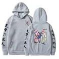 thumbnail image 1 of Hot Anime Attack On Titan Wings Of Liberty Sakura Wings of Liberty gráfico hombres mujeres sudaderas con capucha de talla grande sudadera ropa de calle, 1 of 1