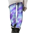 thumbnail image 2 of Up to 65 off!Lolmot Christmas Leggings Women's High Waisted Workout Leggings Lightweight Christmas Deer Santa Snowflake Print Ankle-Length Tights Soft Stretchy Yoga Pants, 2 of 5