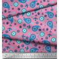 thumbnail image 2 of Soimoi Cotton Voile Fabric Floral & Paisley Decor Fabric Printed Yard 56 Inch Wide, 2 of 3