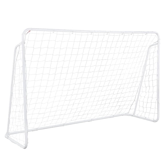 Soccer Goal Training Set with Net Buckles Ground Nail Football Sports 8' x 5'