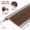 Coffee gray, variant on 1 Roll Stair Edge Protector Soft PVC Non-slip Stair Nose Edging L-Shape Self-Adhesive Step Edge Trim Strips 2m Step Protector