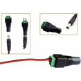 thumbnail image 5 of 5,5 mm x 2,1 mm DC hembra + DC macho adaptador tornillo terminal conector para cámara CCTV SMD 5050 5630 3528 2835 LED Strip u otros dispositivos DC 12V (5 hembra + 5 macho), 5 of 5