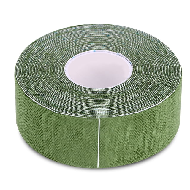Cinta 1 Roll Algodón Elásstico Adhesivo Tensión de Tensión Músculo Deportivo Pegatina Cinta de Vendaje Verde Luz