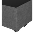 thumbnail image 3 of Box Base Cama Individual Gris Oscuro, 3 of 8