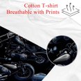 thumbnail image 2 of Motorcycle This 100% Cotton White T-Shirt - Men's Classic Tee for Everyday Wear with Comfort Fit and Breathable Fabric - for Casual Outfits and Lounging, 2 of 5
