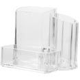 thumbnail image 5 of OUNONA  Clear Pencil Holder Makeup Organizer Brushes Storage Organiser Transparent, 5 of 8