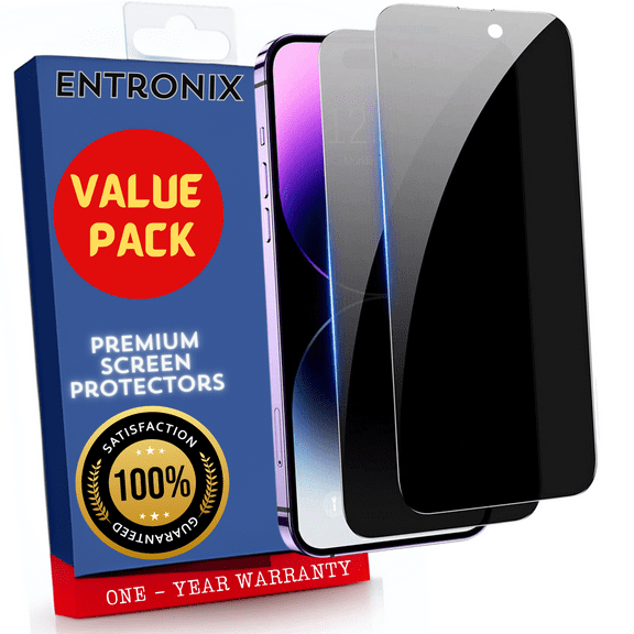 Screen Protector Designed for Apple iPhone 15 Plus Privacy Screen Protector 9H Hardness,Bubble Free with Easy Install, Glass Protector For iPhone 15 Plus,2 PACK