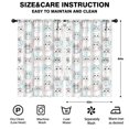 thumbnail image 2 of Blackout Kids Curtains,Multicolor Cat Head White Pattern Children's Insulated Curtains Set Of 2,Bedroom Essentials,Toddler Room Decor 52"x84", 2 of 5