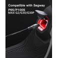 thumbnail image 4 of stio Cable de carga rápida compatible con Ninebot de Segway MAX G2/G30/G30P/P65/P100S Cable de alimentación Mickey Mouse de 3 clavijas Cable de CA universal de 6 pies Enchufe estadounidense, 4 of 9