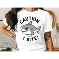 thumbnail image 2 of Funny Swimming Shark Aesthetic Fish Gift for Men Women Kids T-Shirt Shark Fish Boys Girls Birthday Holiday Presents Tshirt, 2 of 10