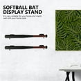 thumbnail image 5 of DEMACRIO Rack Baseball Bat Display Black 2 Pairs 3.3x2.6in, 5 of 6
