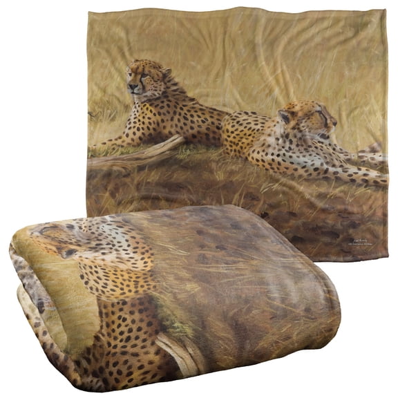 Wild Wings African Cats 2 Officially Licensed Silky Touch Super Soft Throw Blanket 50' x 60'