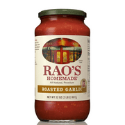 Rao's Homemade Roasted Garlic Pasta Sauce, Keto Friendly, Low Carb 32 oz