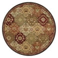 thumbnail image 2 of Surya Caesar Red/Olive Block Area Rug, 2 of 3