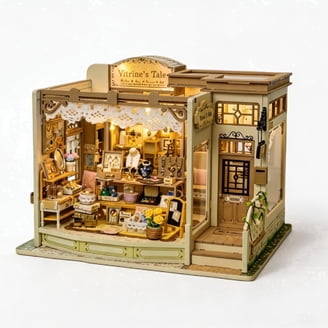 SALE☆ ドールハウス 完成品 DIY  Romantic memories Kisoy Romantic and Cute Dolls' Rooms DIY Miniature House Kit