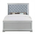 thumbnail image 4 of Eleanor Upholstered Tufted Bed Metallic, 4 of 9