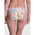 thumbnail image 3 of Time and Tru Women's Low Rise Cheeky Bikini Bottoms, Sizes XS-XL, 3 of 5