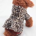 thumbnail image 3 of Cute Pet Dogs Leopard Costume Winter Dog Clothes Puppy Cotton Hoodie Clothes Warm Dog Coats & Jackets Chihuahua Pet Product, 3 of 4