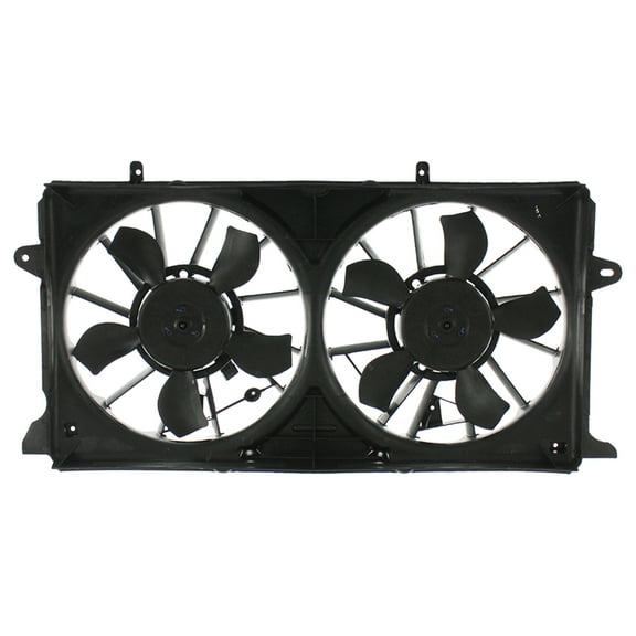 Agility Auto Parts 6010288 Dual Radiator and Condenser Fan Assembly for Cadillac, Chevrolet, GMC Specific Models